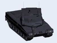 装甲坦克3D模型