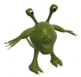 绿怪,外形生物3D模型