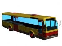 巴士3D模型