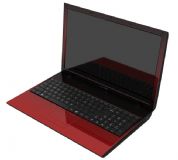 酒红色时尚笔记本,手提电脑3D模型