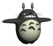 宫崎骏的龙猫3D模型