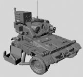 maya装甲车,重型机车,导弹发射车3D模型