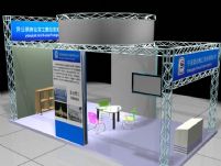 精密工业公司展厅设计3D模型