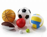 篮球,足球,排球,儿童球,橄榄球,高尔夫球,网球3D模型