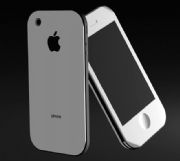 iphone4白色版,max模型