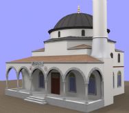 国外建筑,教堂3D模型