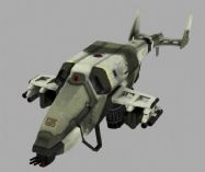 战地中的直升机3D模型(有贴图)