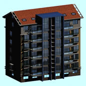 楼房,居民房,建筑3D模型