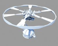 个性maya飞行器模型