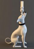 宠物狗烛台3D模型