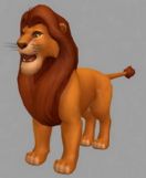 狮子王辛巴3D模型