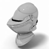 骑士头盔,max模型
