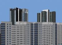 大楼建筑,办公楼,maya建筑模型