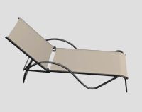 沙滩椅,泳池休闲椅,太阳椅3D模型