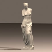 维纳斯石膏雕塑3D模型