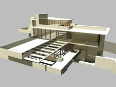 maya别墅模型