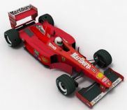 法拉利方程式赛车,F1赛车3D模型