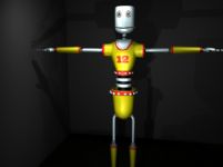 机器人maya模型(带材质灯光)