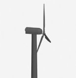 简易风力发电机3D模型