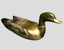 鸭子3d模型