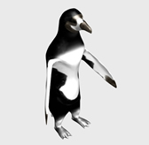 企鹅,帝企鹅3d模型