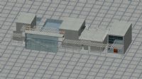 会所,3D建筑模型