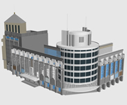 商业楼,大厦,CBD,商业区3d建筑模型