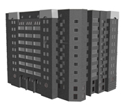 大楼,3d建筑模型