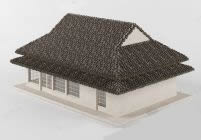 民宅,民房,房子,3d建筑模型