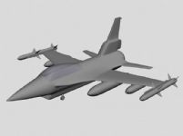 F16战斗机3D模型