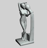 女性优美雕塑3d模型