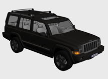 Jeep吉普汽车3d模型