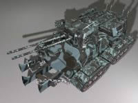 塔克,坦克maya模型
