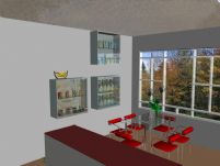 室内家具-餐厅3D模型