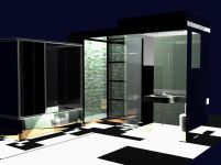 室内家具-浴室3D模型