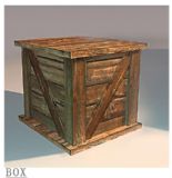 箱子,木箱3D模型