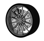 轮胎,车轱辘3d模型