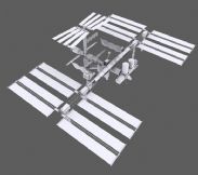 国际空间站3D模型
