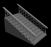 室内楼梯3D模型