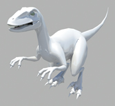 恐龙,迅猛龙maya模型
