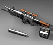 狙击枪,3D枪械模型