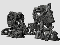 太湖石,假山,雕塑,艺术品3D模型