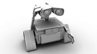 机器人walle瓦力maya模型