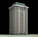 大楼,大厦,现代建筑3D模型