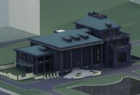 国外别墅,欧式别墅3D模型