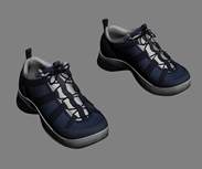 运动鞋,旅行鞋,网球鞋3D模型