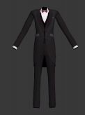 雅戈尔燕尾服,礼服,人物衣服3D模型