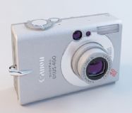Canon IXUS 400,佳能相机3D模型