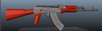 步枪,AK,3D武器模型
