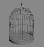 穹形鸟笼3D模型